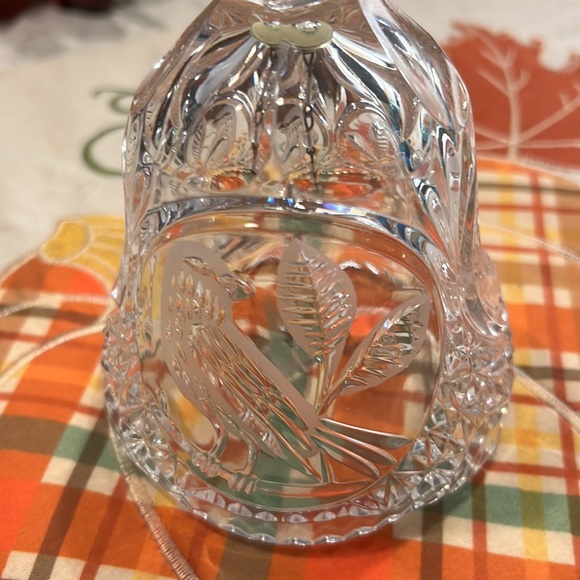 Hofbauer (Bavaria, West Germany) "The Byrdes Collection" 8”Lead Crystal Bell - Picture 2 of 5